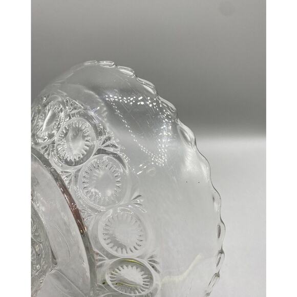 EAPG Rare Ohio Flint Mignon OMN Footed Bowl Low Compote - Picture 8 of 8